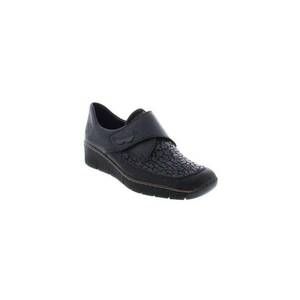 Pantofi sport dama - Sport Kuwait Scubabelva Deserto Softlack Loafers - Piele naturala - Negru imagine