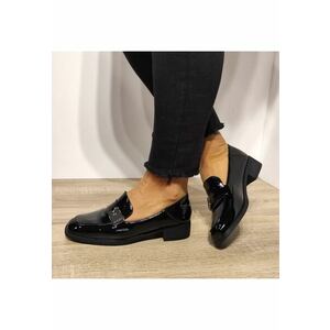 Pantofi Casual Dama 5020-2 Negri - 37 - Negru Lac imagine