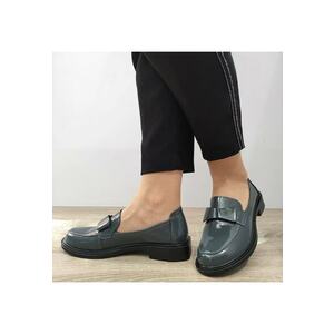 Pantofi Casual Dama 11520-11 Gri Lac - 37 - Gri Lac imagine