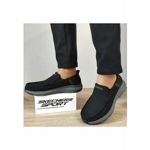 Pantofi Casual Barbati 204804 Bkcc - 39.5 - Negru imagine