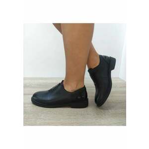 Pantofi Casual Dama 3226Q05 Negri + Lac - 37 - Negru + Lac imagine