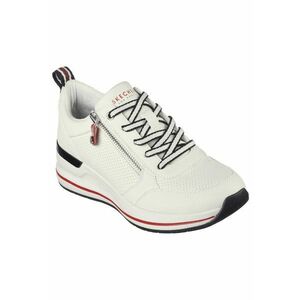 Skechers Billion 2 Side Lines 177335-WHT pantofi adidași damă cu șiret și fermoar 06975 imagine