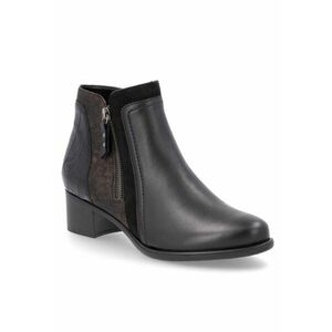 Botine de dama Remonte cu fermoar combi negre R5172-04 imagine