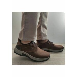 Pantofi Casual Barbati 11050-22 Maro Nubuck - Brown - imagine