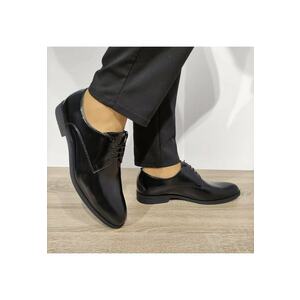 Pantofi Eleganti Barbati 8482-0017 Negri Florantic - Negru imagine