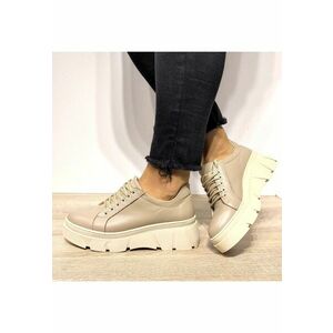 Pantofi Casual Dama 1649-8 Bej - Bej imagine