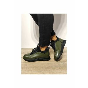 Pantofi Casual Dama 3757 Verde Kaki - Verde Kaki imagine