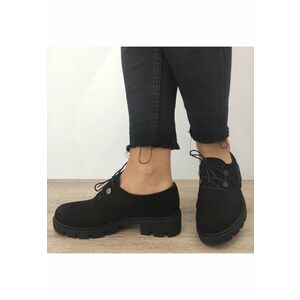 Pantofi Casual Dama N4 Negri - Negru imagine