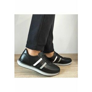 Pantofi Casual Barbati B67-2101 Negri - Negru imagine