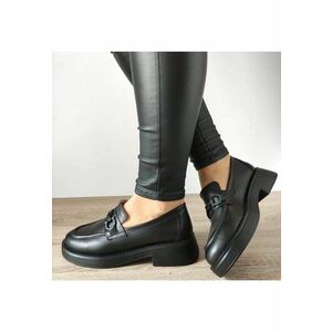 Pantofi Casual Dama 3116-1 Negri Lac - Negru imagine