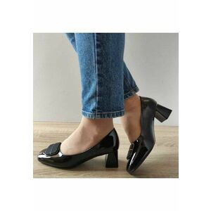 Pantofi Eleganti Dama Tp2377-6 Negri Lac - Black imagine