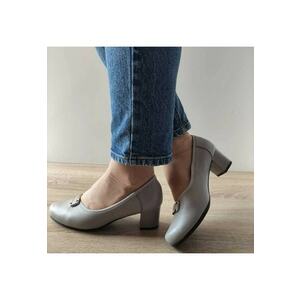 Pantofi Eleganti Dama 9717.2674 Gri - Gray imagine