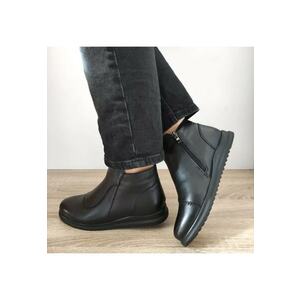 Ghete Casual Dama F6-69 Negre - Negru imagine