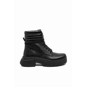 Botine cu toc negre imagine