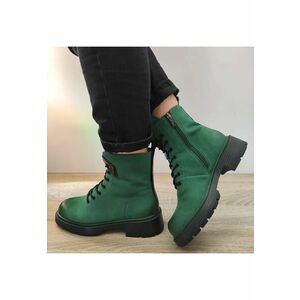 Ghete Casual Dama 50036B 06-N Verde Nubuck - Verde imagine