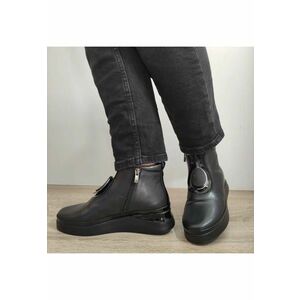 Ghete Casual Dama At01-T Negre - Negru imagine