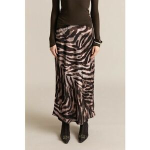 Fusta evazata cu animal print imagine