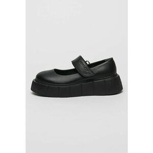 Pantofi de piele flatform imagine