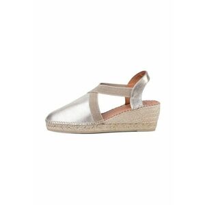 Espadrile dama - 596512 - Piele naturala - Auriu imagine