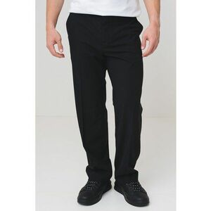 Pantaloni eleganti din amestec de lana cu buzunare laterale imagine