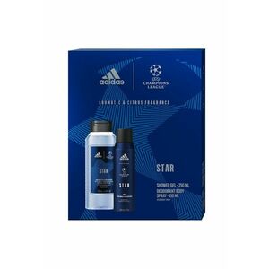 Set Cadou Uefa Star: Deodorant - 150 ml + Gel de dus - 250 ml imagine