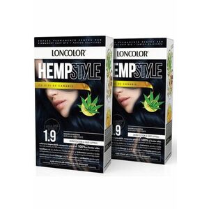 Pachet: 2 x Vopsea de par permanenta HempStyle - 100 ml imagine