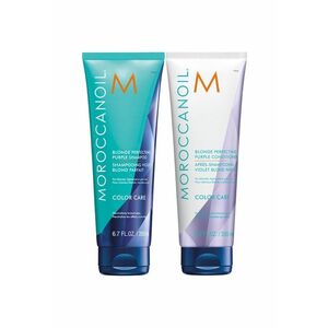 Pachet Blonde Perfecting Purple pentru par blond: Sampon - 200 ml + Balsam - 200 ml imagine