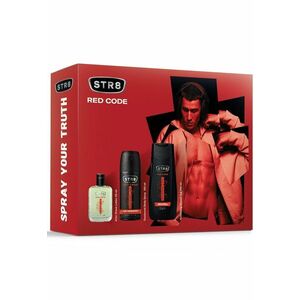 Set cadou Red Code - Barbati: Lotiune dupa barbierit - 50 ml + Deodorant spray pentru corp - 150 ml + Gel de dus - 250 ml imagine