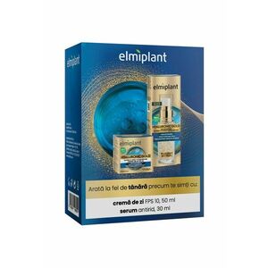 Set cadou Hyaluronic Gold: Crema de zi - 50 ml + Serum pentru fata - 30 ml imagine