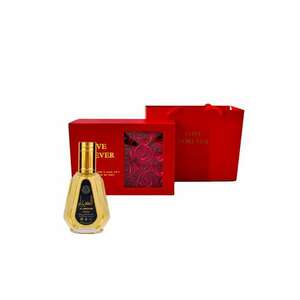 Set Mirevo Apa de Parfum Al Dirgham Limited Edition - 50 ml si Cutie cu trandafiri imagine