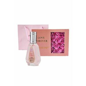 Set Dorevo Apa De Parfum Rose Paris 50 ml si Cutie cu trandafiri imagine