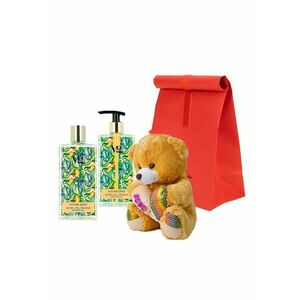 Set Bearfume cu ursulet de plus - Sapun lichid - 350 ml si Gel de dus - 350 ml imagine