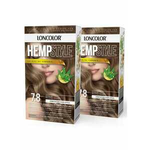 Pachet: 2 x Vopsea de par permanenta HempStyle - 100 ml imagine