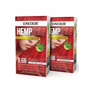 Pachet: 2 x Vopsea de par permanenta HempStyle - 100 ml imagine