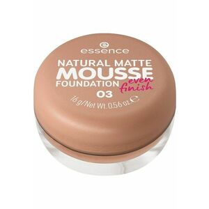 Fond de ten NATURAL MATTE MOUSSE FOUNDATION 01 - 16 g imagine