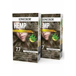 Pachet: 2 x Vopsea de par permanenta HempStyle - 100 ml imagine