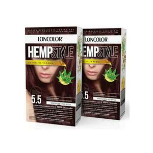 Pachet: 2 x Vopsea de par permanenta HempStyle - 100 ml imagine