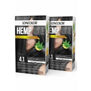 Pachet: 2 x Vopsea de par permanenta HempStyle - 100 ml imagine