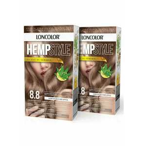 Pachet: 2 x Vopsea de par permanenta HempStyle - 100 ml imagine