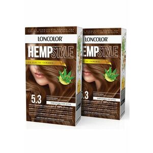 Pachet: 2 x Vopsea de par permanenta HempStyle - 100 ml imagine