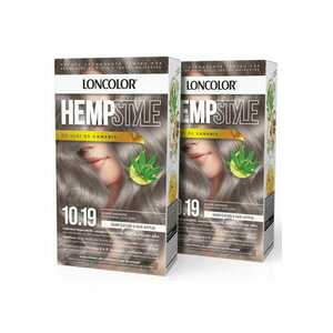 Pachet: 2 x Vopsea de par permanenta HempStyle - 100 ml imagine