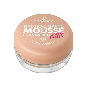 Fond de ten NATURAL MATTE MOUSSE FOUNDATION 01 - 16 g imagine