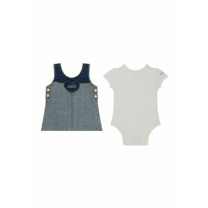 Set de rochie din denim si body din amestec de bumbac - 2 Piese imagine