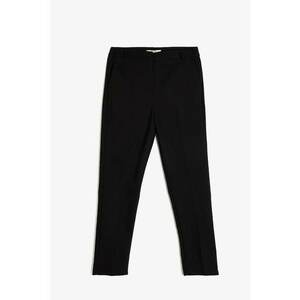 Pantaloni regular-fit din bumbac imagine