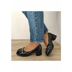 Pantofi Eleganti Dama F30-67 - 38 - Negru Lac imagine