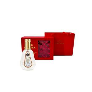 Set Emotique Apa de Parfum Mahasin Crystal - 50 ml si Cutie cu trandafiri imagine