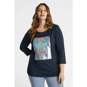 Bluza lejera cu model floral imagine