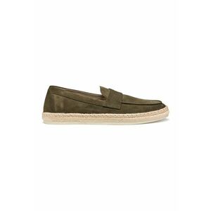 Pantofi loafer de piele uni imagine