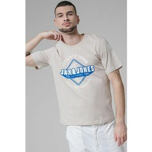 Tricou de bumbac organic cu imprimeu logo imagine