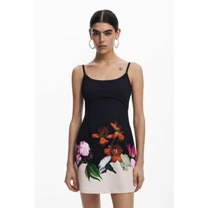 Rochie scurta cu model floral imagine